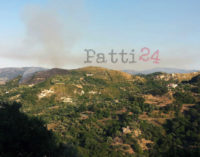 PATTI – Un incendio ha interessato nel pomeriggio di oggi il territorio nelle contrade Carasi e San Paolo