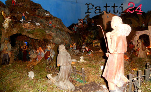 PATTI – “Scoperto” il presepe alla chiesa di San Nicola