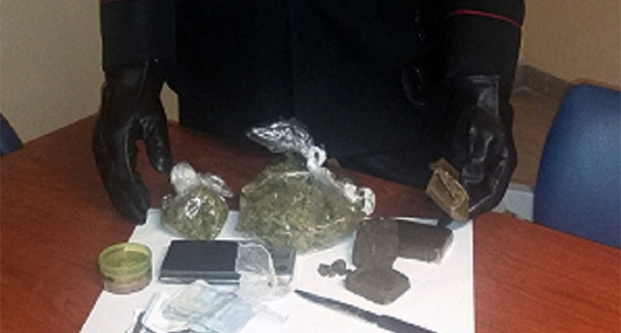 MESSINA – 18enne custodiva in casa hashish e marijuana, arrestato