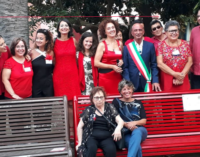 MILAZZO – Inaugurata la panchina rossa contro la violenza di genere