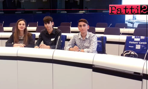 PATTI – Premio per 3 studenti dell’IIS Borghese Faranda. Visita a Bruxelles al Parlamento e alla Commissione Europea