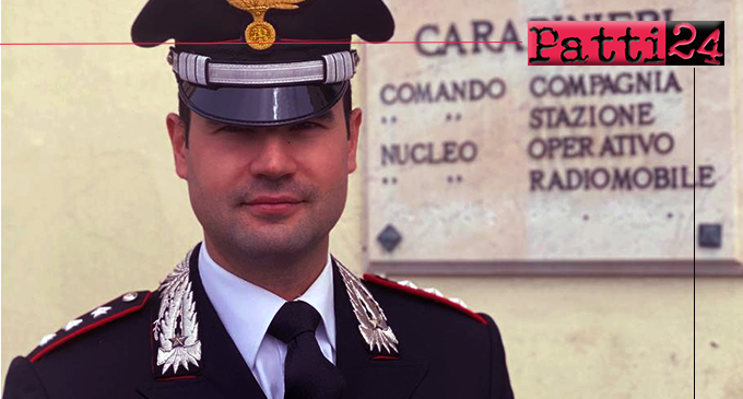 MILAZZO – Il Capitano Andrea Maria Ortolani nuovo Comandante della Compagnia dei Carabinieri