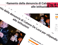 MESSINA – De Luca denunciato per vilipendio alle istituzioni. Cittadini  firmano petizione on line per annullamento.