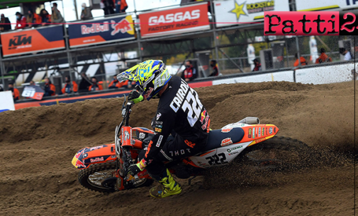 MXGP – Gran Premio del Limburgo. Tony Cairoli terzo sul podio.