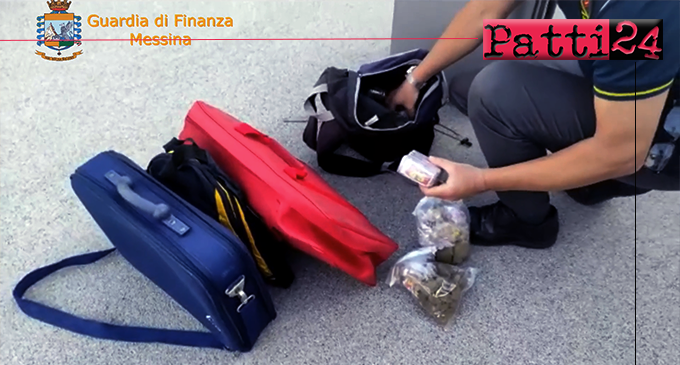 MESSINA – Arrestato corriere della droga. Sequestrati oltre 3 kg di hashish custoditi all’interno di uno zainetto.