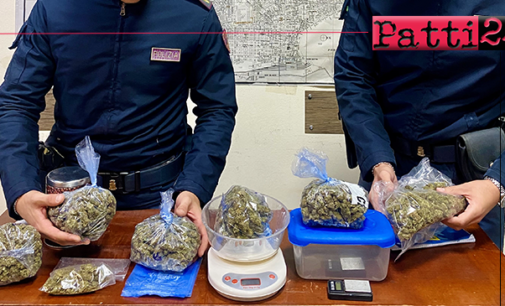 MESSINA – Marijuana in cantina. Rinvenuti e sequestrati più di 600 grammi di sostanza stupefacente, arrestato 22enne