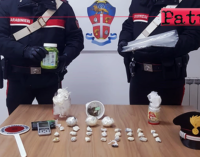 BARCELLONA P.G. – Nascondono la droga nella dispensa della cucina. Arrestati due uomini