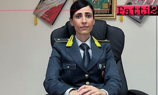 PATTI – Il Sottotenente Loredana Giudice subentra al Capitano Davide Aquino alla guida della Tenenza della Guardia di Finanza di Patti.