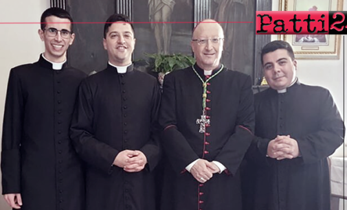 PATTI – Diocesi di Patti. Ammissione seminarista tra i candidati all’Ordine Sacro e Ordinazioni presbiterali.