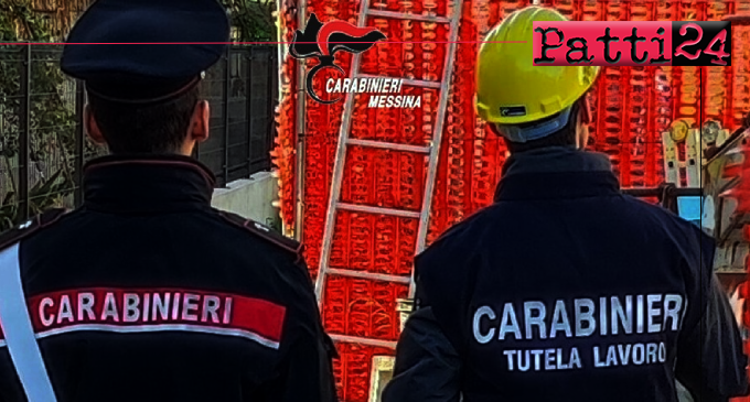 MILAZZO – Controllo cantiere edile. Denunciati titolare e progettista, sanzioni e ammende per 15.000 euro.