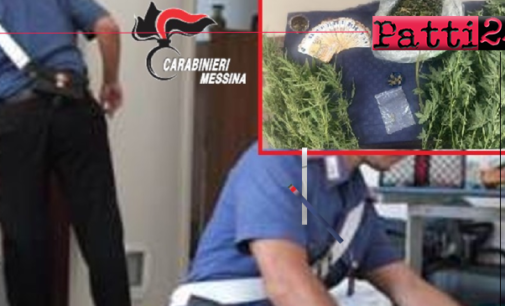 MESSINA – Piante di cannabis e marijuana in casa. Arrestato 41enne