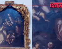 PATTI – Restaurato dipinto su tela della Madonna col Bambino tra Santa Rosa da Lima e Santa Caterina da Siena. La soddisfazione di Italia Nostra Presidio Nebrodi.