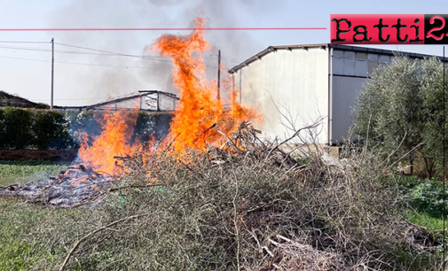 MILAZZO – Incendi a sterpaglie nella Piana, i vigili urbani sanzionano 4 persone