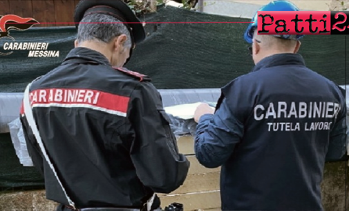 TAORMINA – Controllo cantiere edile. Denunciato il titolare e contestate sanzioni e ammende per oltre 50.000 euro.