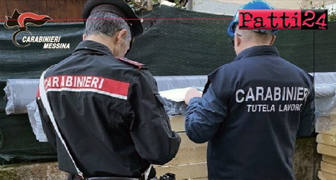 TAORMINA – Controllo cantiere edile. Denunciato il titolare e contestate sanzioni e ammende per oltre 50.000 euro.