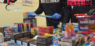 MESSINA – Utilizzati veicoli per occultare materiale esplodente illegale. Denunciati tre giovani,  sequestrati oltre 2.300 pezzi e circa 5 kg di esplosivo.