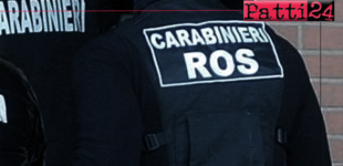 MESSINA – Eseguite dai Carabinieri del ROS due ordinanze applicative di misure cautelari della custodia in carcere.