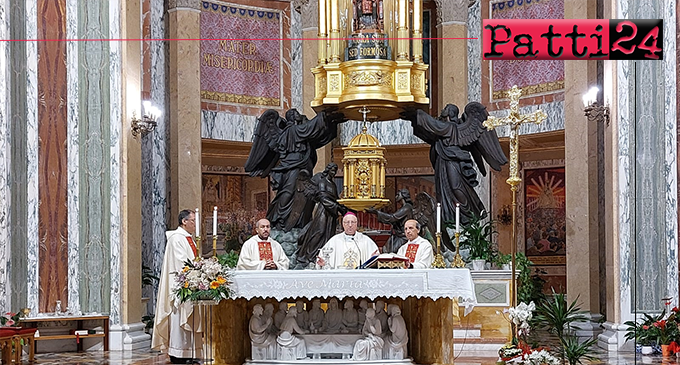 PATTI – Basilica Santuario di Tindari. Celebrata la Festa di San Francesco di Sales, patrono dei giornalisti.