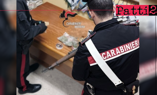 MESSINA – Droga e armi in casa, un fucile è risultato rubato. Arrestato 29enne